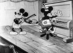 Still from 'The Shindig' featuring Mickey and Minnie playing