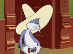 Bugs Bunny rides again © Warner Brothers