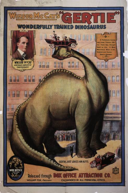 Gertie the Dinosaur poster © Winsor McCay