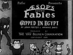 Aesop's Fables Titlecard © Van Beuren