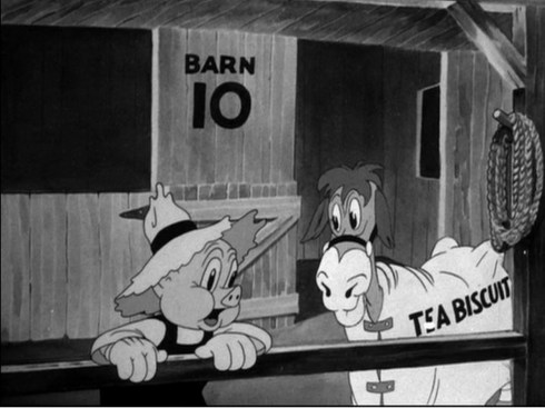 Porky and Tea Biscuit © Warner Bros.