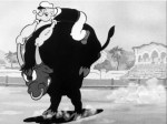 Bulldozing the Bull © Max Fleischer