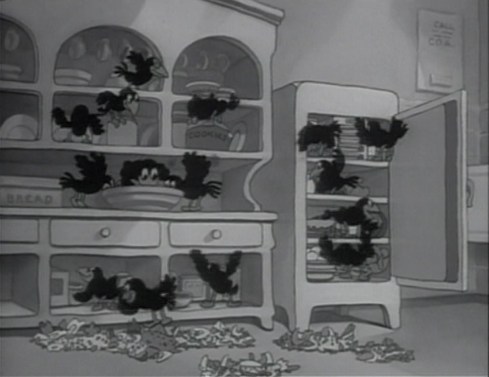 The Scared Crows © Max Fleischer