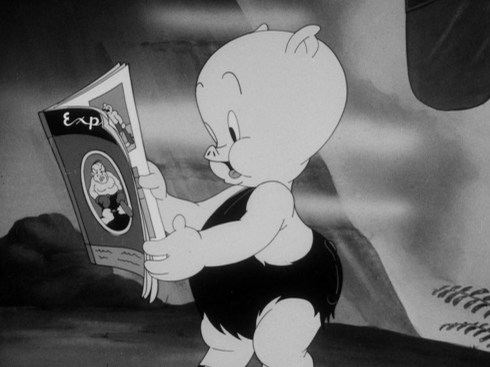 Prehistoric Porky © Warner Bros.